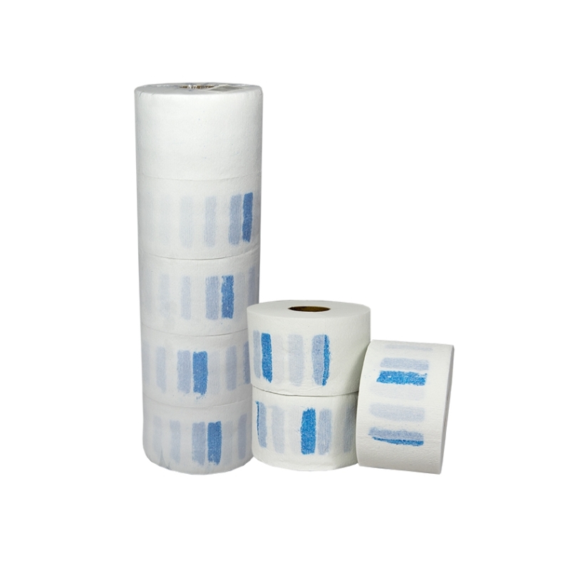 Papel cuello elástico blanco - 5 rollos