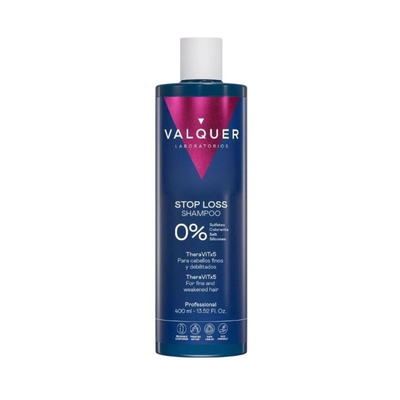 Champú Anticaída - 0% Sin Sulfatos - Valquer (400 ml)