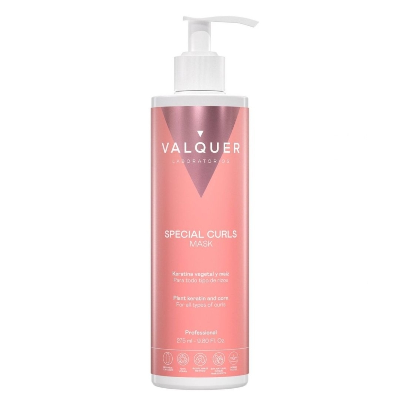 Mascarilla apto Método Curly - Especial pelo rizado - Valquer (275 ml)