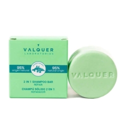 Champú Sólido 2 en 1 Reparador - Valquer (70 g)