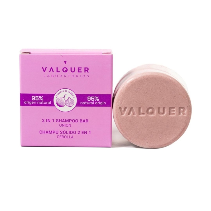 Champú Sólido 2 en 1 Cebolla - Valquer (70 g)