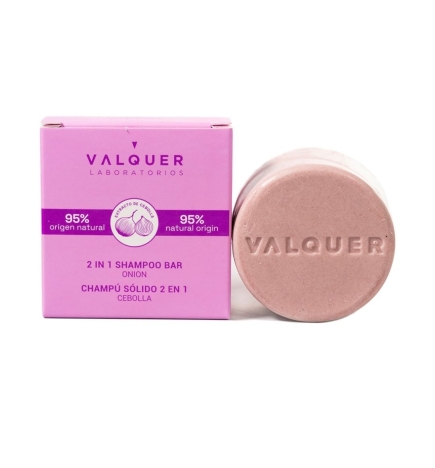 Champú Sólido 2 en 1 Cebolla - Valquer (70 g)