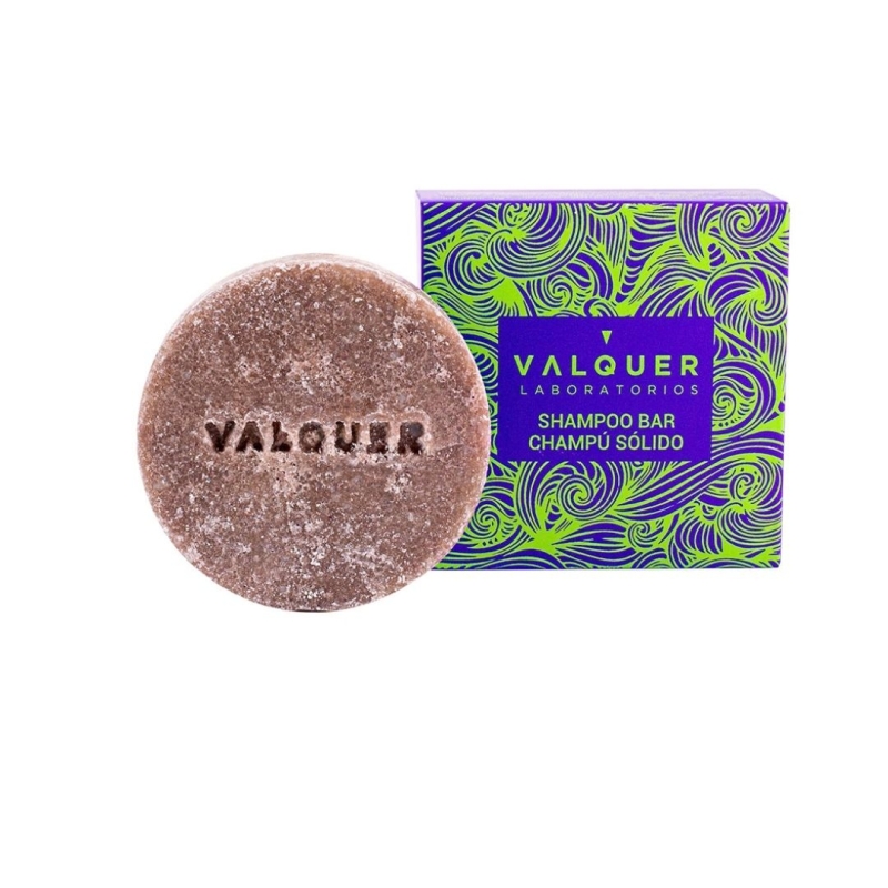 Champú Sólido Luxe con extracto de Arándano y Aguacate - Valquer (70 g)