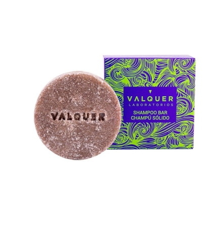 Champú Sólido Luxe con extracto de Arándano y Aguacate - Valquer (70 g)