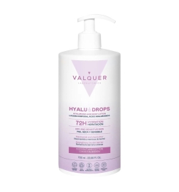 Valquer Hyaludrops Loción Corporal Coco y Algodón – Hidratación 72H - 700 ml