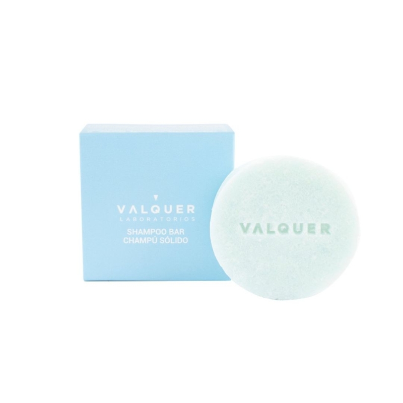 Champú sólido sin sulfatos Sky Cabello normal - Valquer (50 g)