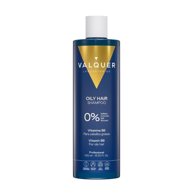 Champú para Cabello Graso - 0% Sin Sulfatos - Valquer (400 ml)
