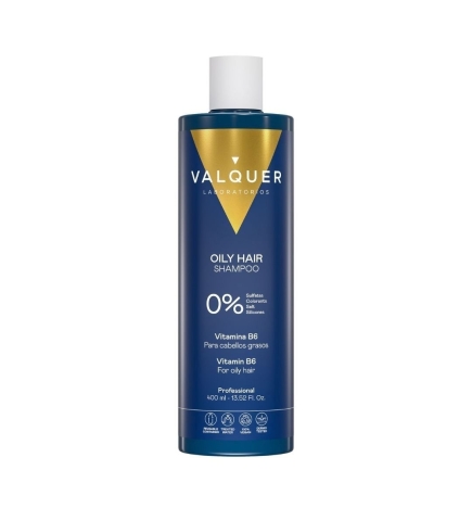 Champú para Cabello Graso - 0% Sin Sulfatos - Valquer (400 ml)