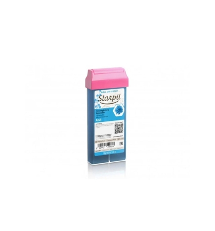 Cera depilatoria Roll-on. Azul (110 g) - Starpil
