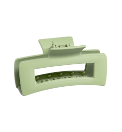 Pinza rectangular mediana lia acabado mate - verde - Bifull