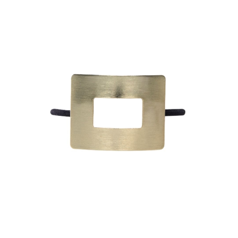 Coletero con accesorio dorado rectangular - Bifull