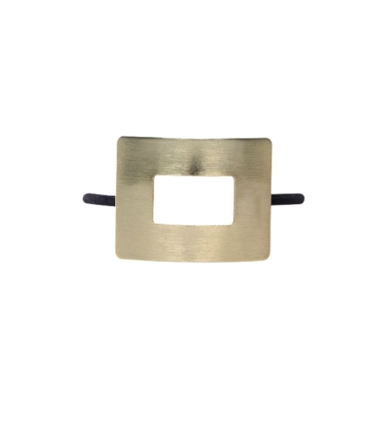 Coletero con accesorio dorado rectangular - Bifull