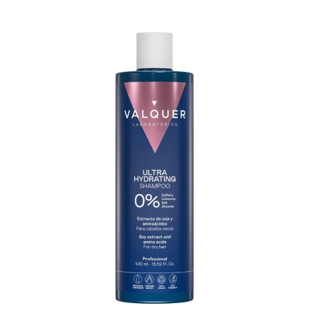 Champú ultra hidratante para Cabello Seco – 0% Sin Sulfatos - Valquer (400 ml - 1000 ml)