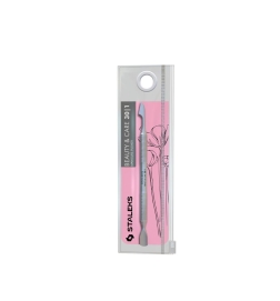 Empujador de manicura BEAUTY & CARE 30 TIPO 1 (redondeado estrecho y cuchillo)