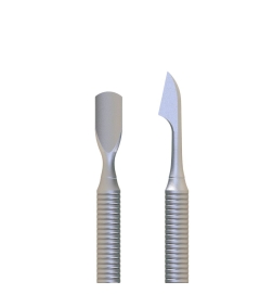 Empujador de manicura BEAUTY & CARE 30 TIPO 1 (redondeado estrecho y cuchillo)