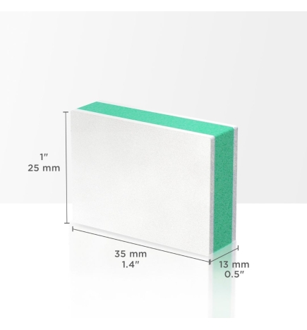Buff pulidor mini taco STALEKS PRO grano 400/3000 (50 ud.)