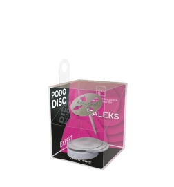Disco de pedicura_EXPERT M diámetro 20 mm y juego de desechables adhesivos grano 180 5 uds