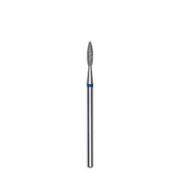 Fresa diamantada para piel "llama" azul EXPERT diámetro 2,1 mm/ parte útil 8 mm (divisible por 10)