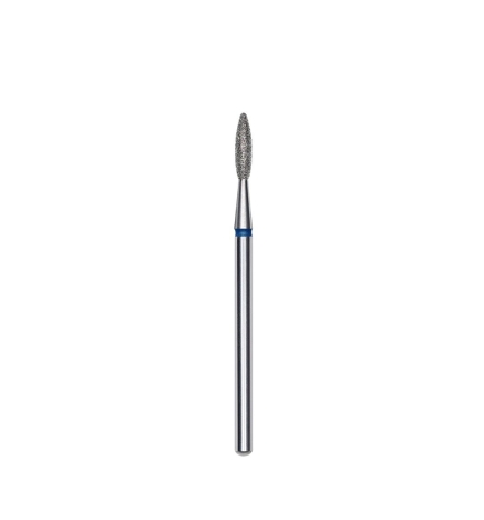 Fresa diamantada para piel "llama" azul EXPERT diámetro 2,1 mm/ parte útil 8 mm (divisible por 10)