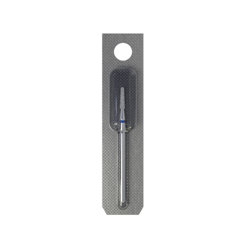 Fresa diamantada para piel "frustum" azul EXPERT diámetro 1,8 mm/ parte útil 8 mm (divisible por 10)