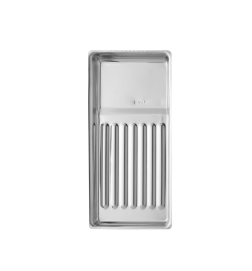 Bandeja para la herramienta de acero inoxidable EXPERT 10 TIPO 1, 195x90x19 mm