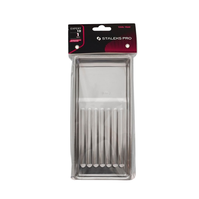 Bandeja para la herramienta de acero inoxidable EXPERT 10 TIPO 1, 195x90x19 mm