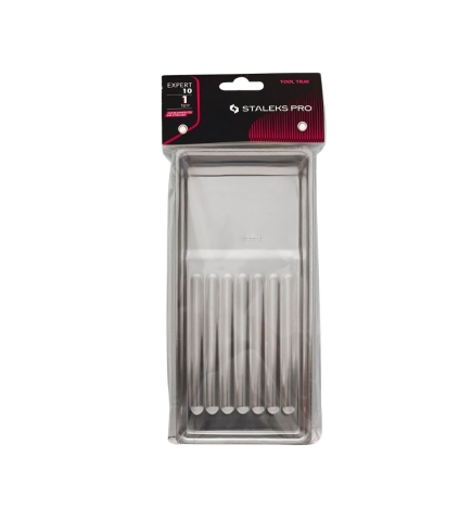 Bandeja para la herramienta de acero inoxidable EXPERT 10 TIPO 1, 195x90x19 mm