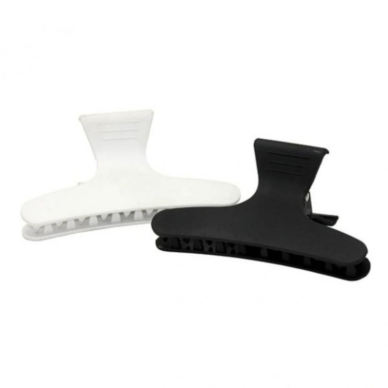 Pinzas grapas blancas y negras 12 unds - Bifull