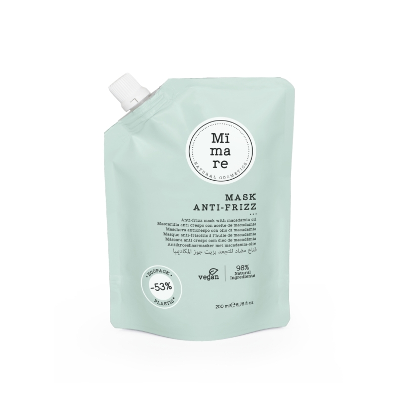 Mascarilla disciplinante anti-frizz - Mimare (200 ml - 480 ml)