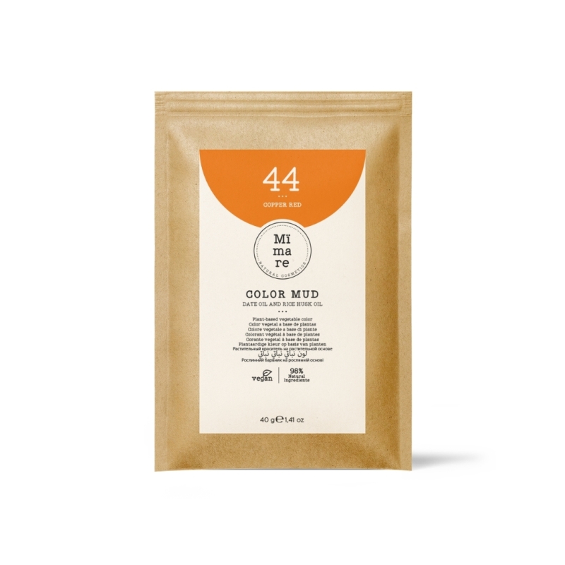 Color en barro 44 Cobre intenso - Mimare (40 gramos)