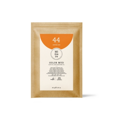 Color en barro 44 Cobre intenso - Mimare (40 gramos)