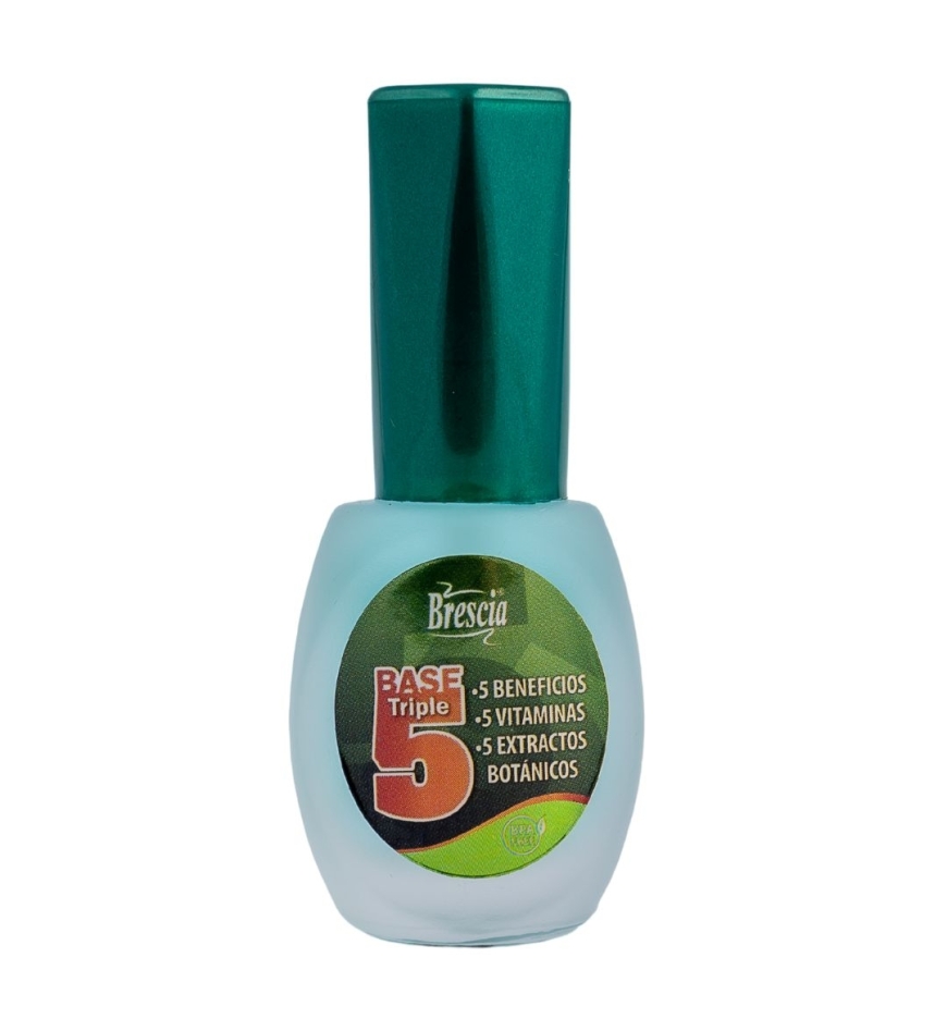 Base tratamiento de uñas nutritiva triple 5 Brescia. 12,5ml