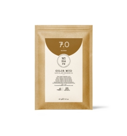 Color en barro 7.0 Rubio medio - Mimare (40 gramos)