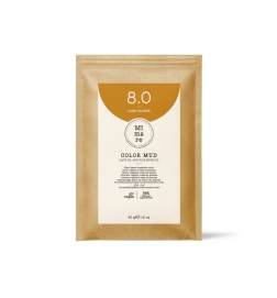 Color en barro 8.0 Rubio claro - Mimare (40 gramos)