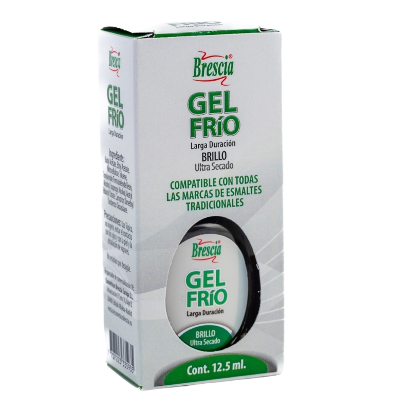 Top coat gel frío - efecto 3D sin lámpara - Brescia (12,5 ml)