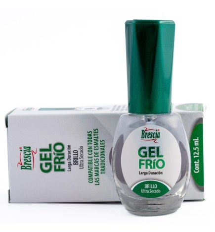 Top coat gel frío - efecto 3D sin lámpara - Brescia (12,5 ml)