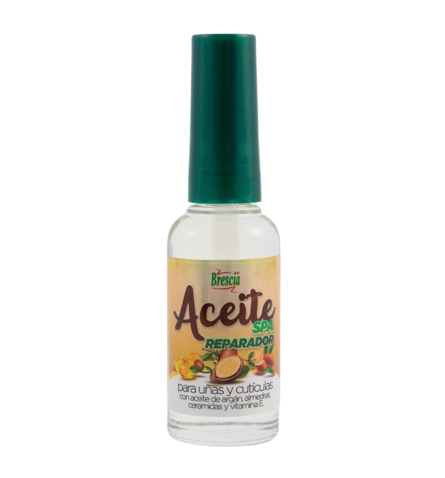 Aceite spa reparador de uñas y cutículas Brescia. 15ml