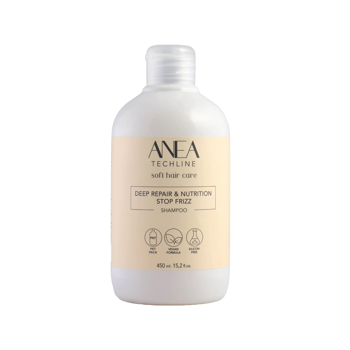 Champú reparación y nutrición profunda STOP FRIZZ - Anea Techline (450 ml - 1000 ml)