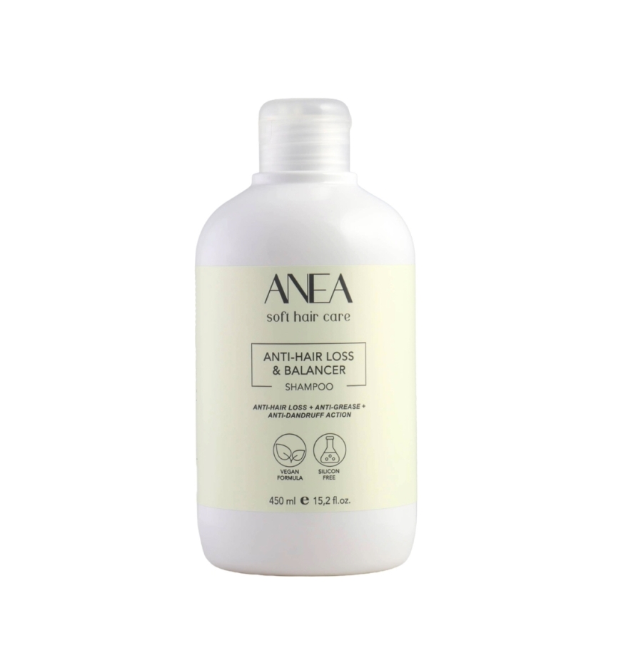 Champú anticaída regulador - Anea Techline (450 ml - 1000 ml)