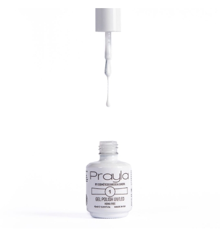 Gel polish UV/LED 1, hema free - Prayla (15 ml)
