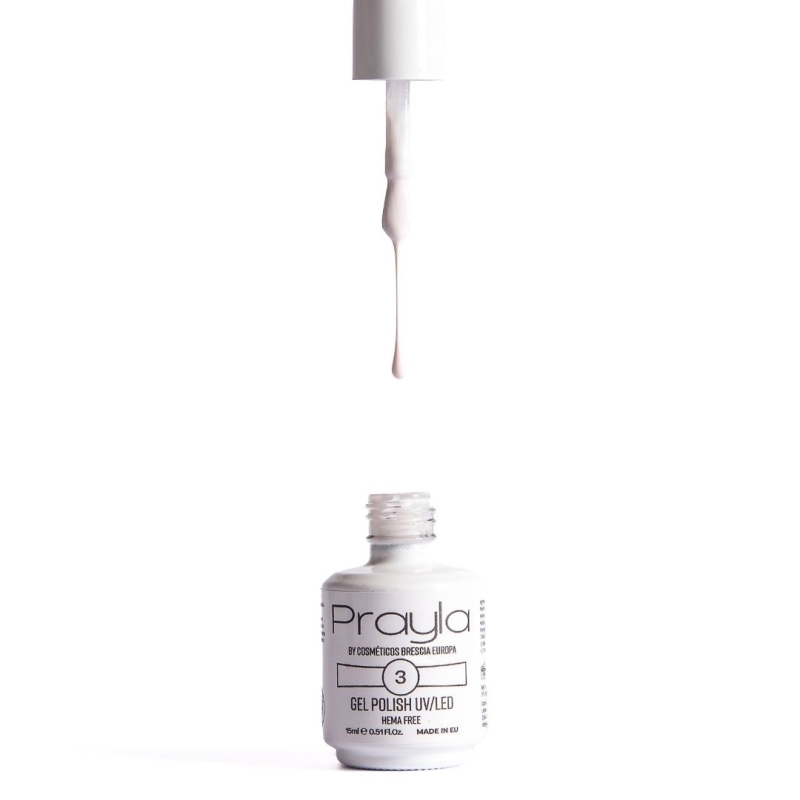 Gel polish UV/LED 3, hema free - Prayla (15 ml)