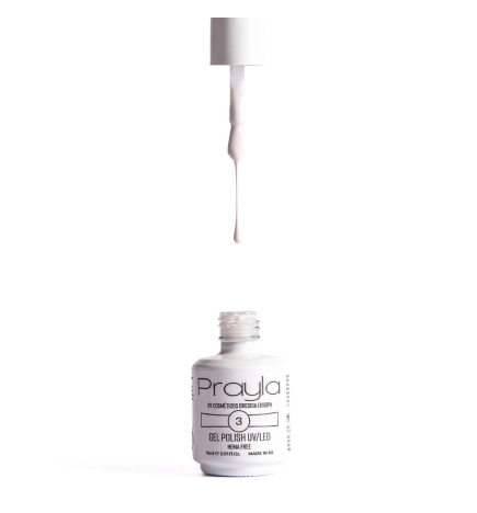 Gel polish UV/LED 3, hema free - Prayla (15 ml)