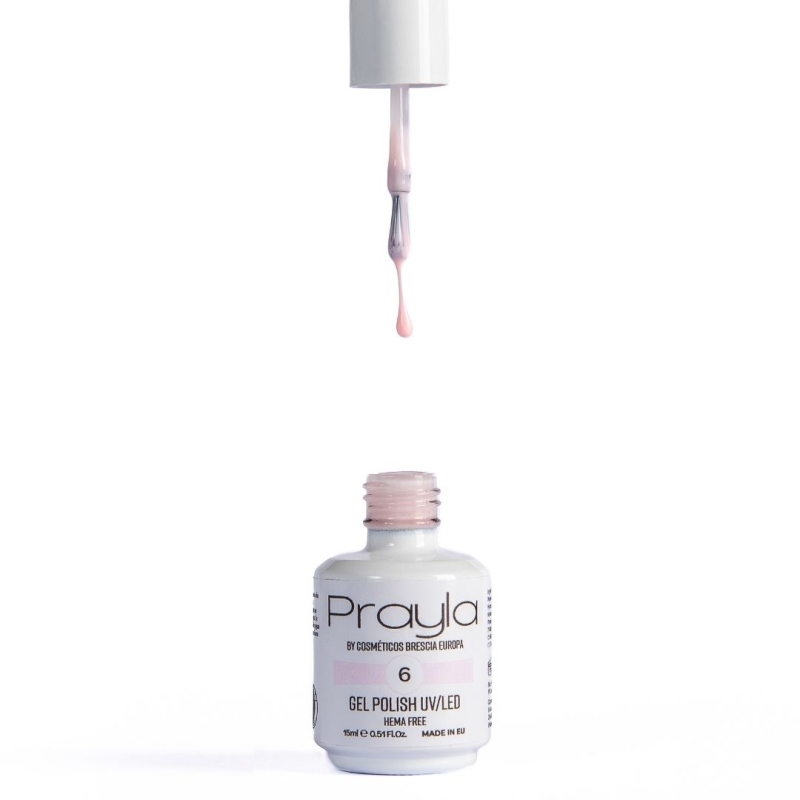 Gel polish UV/LED 6, hema free - Prayla (15 ml)