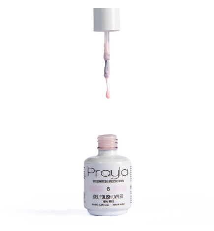 Gel polish UV/LED 6, hema free - Prayla (15 ml)