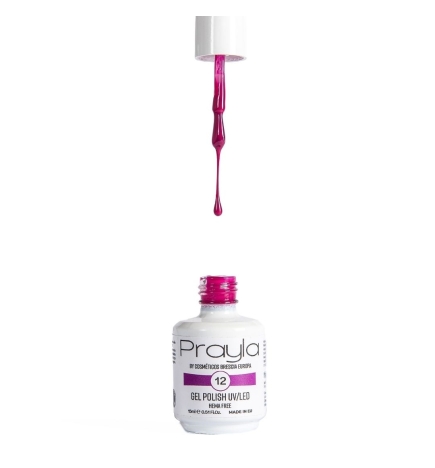 Gel polish UV/LED 12, hema free - Prayla (15 ml)