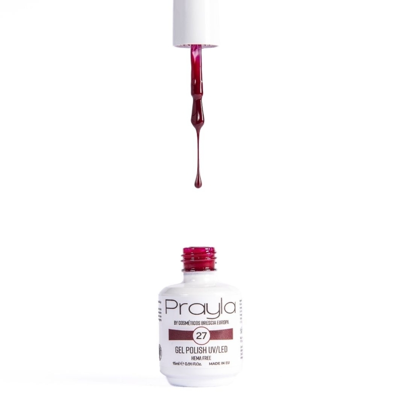 Gel polish UV/LED 27, hema free - Prayla (15 ml) Gel polish UV/LED 27, hema free - Prayla (15 ml)