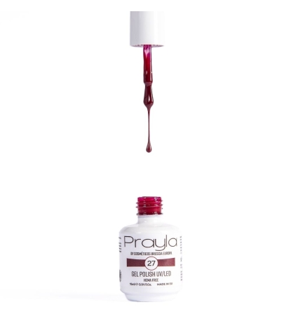 Gel polish UV/LED 27, hema free - Prayla (15 ml)