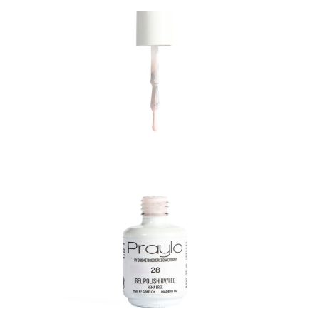 Gel polish UV/LED 28, hema free - Prayla (15 ml)