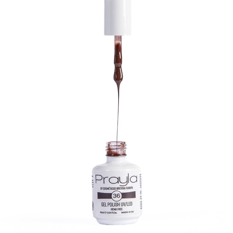 Gel polish UV/LED 36, hema free - Prayla (15 ml) Gel polish UV/LED 36, hema free - Prayla (15 ml)