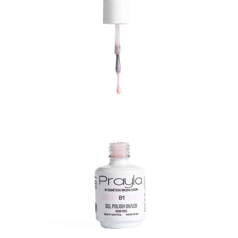 Gel polish UV/LED 81, hema free - Prayla (15 ml) Gel polish UV/LED 81, hema free - Prayla (15 ml)